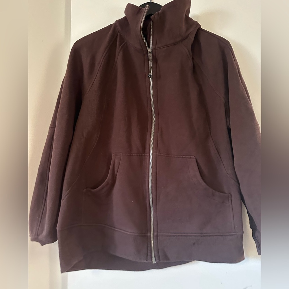 Lululemon Scuba Oversized Funnel-Neck Full Zip